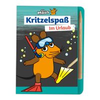 Buch Cover Trötsch Die Maus Mini-Kratzblock Kritzelspaß Im Urlaub