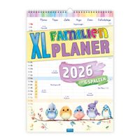 Buch Cover Trötsch Großbildkalender XL Familienplaner 2026 mit 6 Spalten