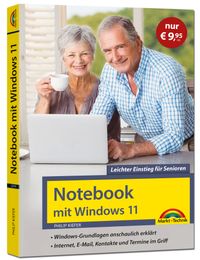 Buch Cover Notebook mit Windows 11 - Leichter Einstieg für Senioren