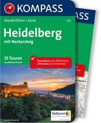 Buch Cover Kompass Wanderführer Heidelberg