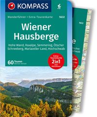 Buch Cover KOMPASS Wanderführer Wiener Hausberge