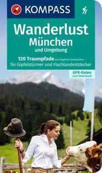 Buch Cover KOMPASS Wanderlust München und Umgebung