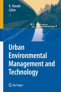 Buch Cover Urban Environmental Management and Technology