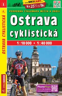 Buch Cover Ostrava / Ostrau (Radkarte 1:18.000 / 1:40.000)