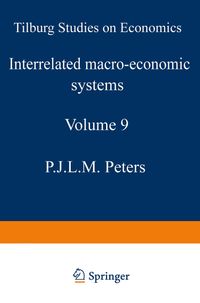 Buch Cover Interrelated macro-economic systems