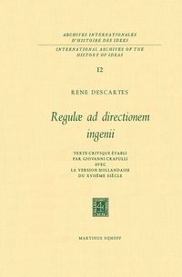 Buch Cover Regulæ ad Directionem IngenII
