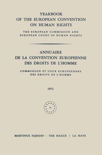 Buch Cover Yearbook of the European Convention on Human Rights / Annuaire de la Convention Europeenne des Droits de L’Homme