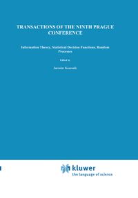 Buch Cover Transactions of the Ninth Prague Conference