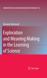 Buch Cover Exploration and Meaning Making in the Learning of Science