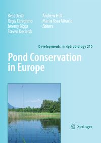 Buch Cover Pond Conservation in Europe