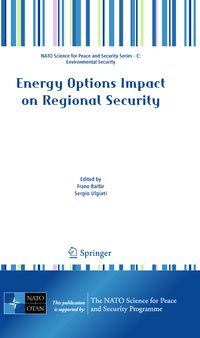 Buch Cover Energy Options Impact on Regional Security