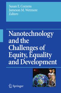 Buch Cover Nanotechnology and the Challenges of Equity, Equality and Development