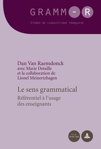 Buch Cover Le sens grammatical