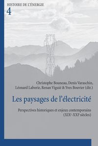 Buch Cover Les paysages de l’électricité