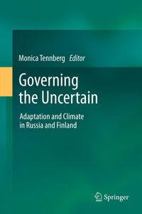 Buch Cover Governing the Uncertain