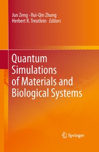 Buch Cover Quantum Simulations of Materials and Biological Systems