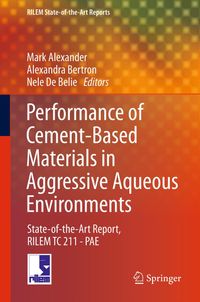 Buch Cover Performance of Cement-Based Materials in Aggressive Aqueous Environments