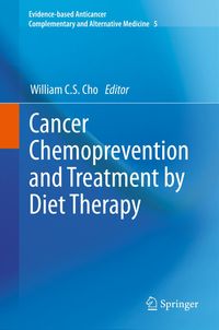 Buch Cover Cancer Chemoprevention and Treatment by Diet Therapy