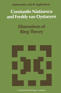 Buch Cover Dimensions of Ring Theory