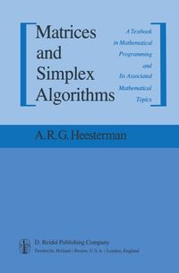 Buch Cover Matrices and Simplex Algorithms