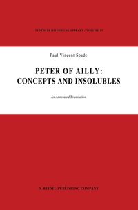 Buch Cover Peter of Ailly: Concepts and Insolubles