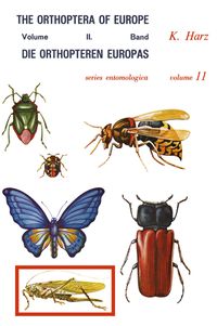 Buch Cover Die Orthopteren Europas II / The Orthoptera of Europe II