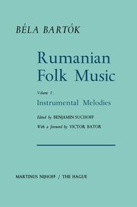 Buch Cover Rumanian Folk Music