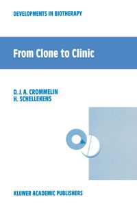 Buch Cover From Clone to Clinic