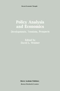 Buch Cover Policy Analysis and Economics