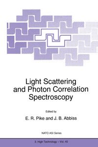 Buch Cover Light Scattering and Photon Correlation Spectroscopy