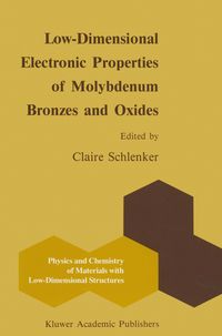 Buch Cover Low-Dimensional Electronic Properties of Molybdenum Bronzes and Oxides