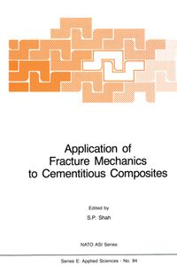 Buch Cover Application of Fracture Mechanics to Cementitious Composites