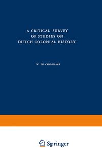 Buch Cover A Critical Survey of Studies on Dutch Colonial History