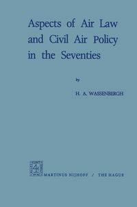 Buch Cover Aspects of Air Law and Civil Air Policy in the Seventies