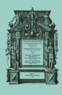 Buch Cover Reise nach dem Kaplande, nach Mauritius und nach Java 1671–1676