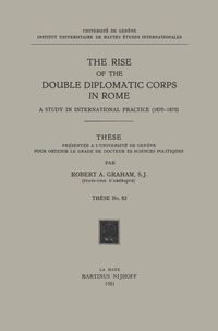 Buch Cover The Rise of the Double Diplomatic Corps in Rome