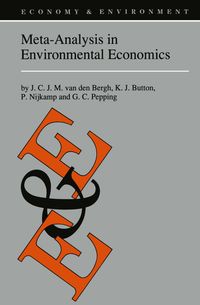 Buch Cover Meta-Analysis in Environmental Economics
