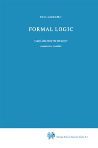 Buch Cover Formal Logic