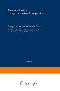 Buch Cover Monetary Stability through International Cooperation