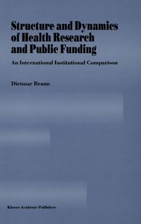 Buch Cover Structure and Dynamics of Health Research and Public Funding