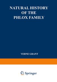Buch Cover Natural History of the Phlox Family