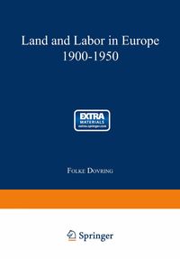 Buch Cover Land and Labor in Europe 1900–1950