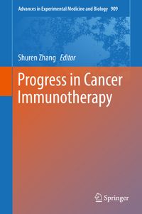 Buch Cover Progress in Cancer Immunotherapy