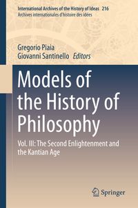 Buch Cover Models of the History of Philosophy