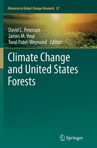 Buch Cover Climate Change and United States Forests