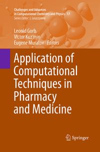 Buch Cover Application of Computational Techniques in Pharmacy and Medicine