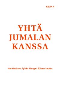 Buch Cover Yhtä Jumalan kanssa