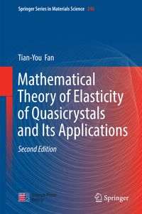 Buch Cover Mathematical Theory of Elasticity of Quasicrystals and Its Applications