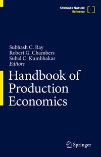 Buch Cover Handbook of Production Economics