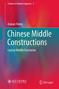 Buch Cover Chinese Middle Constructions